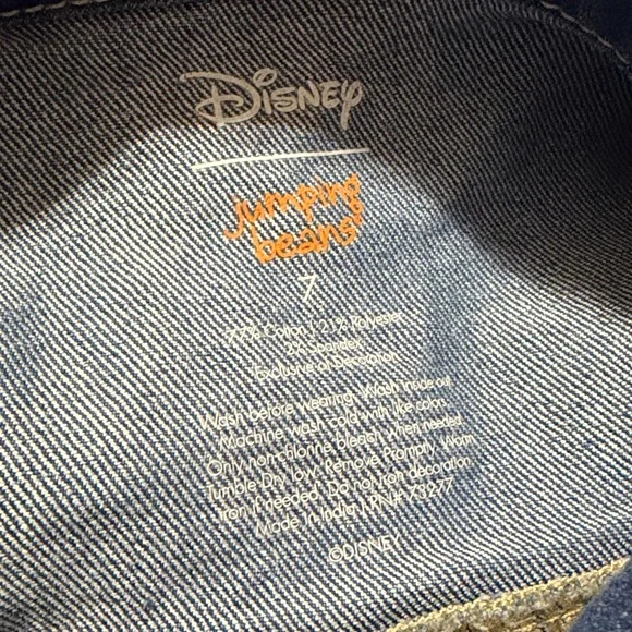 Minnie Mouse Embroidered Jean Jacket Size 7 - Picture 2 of 12